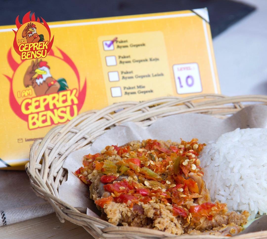 I am geprek  bensu tebet Menu I am geprek  bensu tebet 