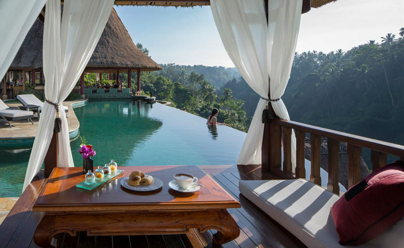 CasCades Restaurant - Viceroy Bali Surga Dunia Bisa Dinikmati di Restoran Dengan View Alam Bali Ini