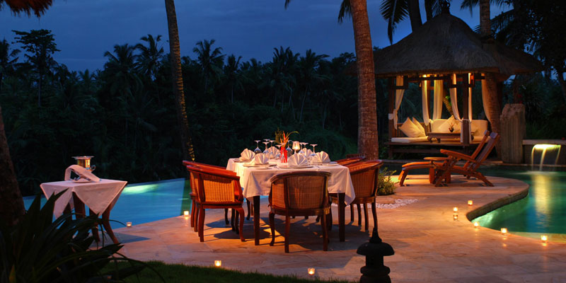 CasCades Restaurant - Viceroy Bali Surga Dunia Bisa Dinikmati di Restoran Dengan View Alam Bali Ini