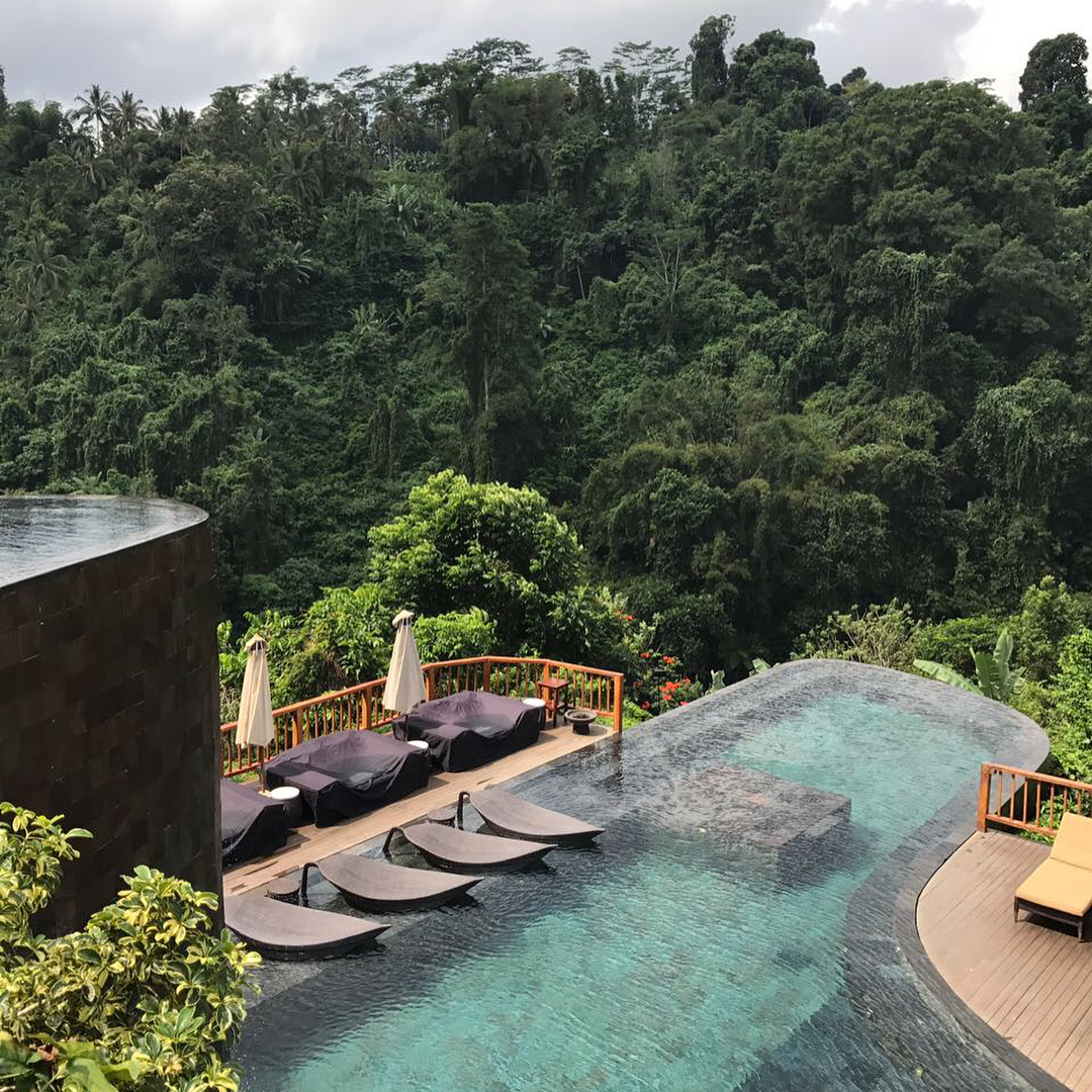 The Restaurant at Hanging Gardens Ubud dipinggir teping bali