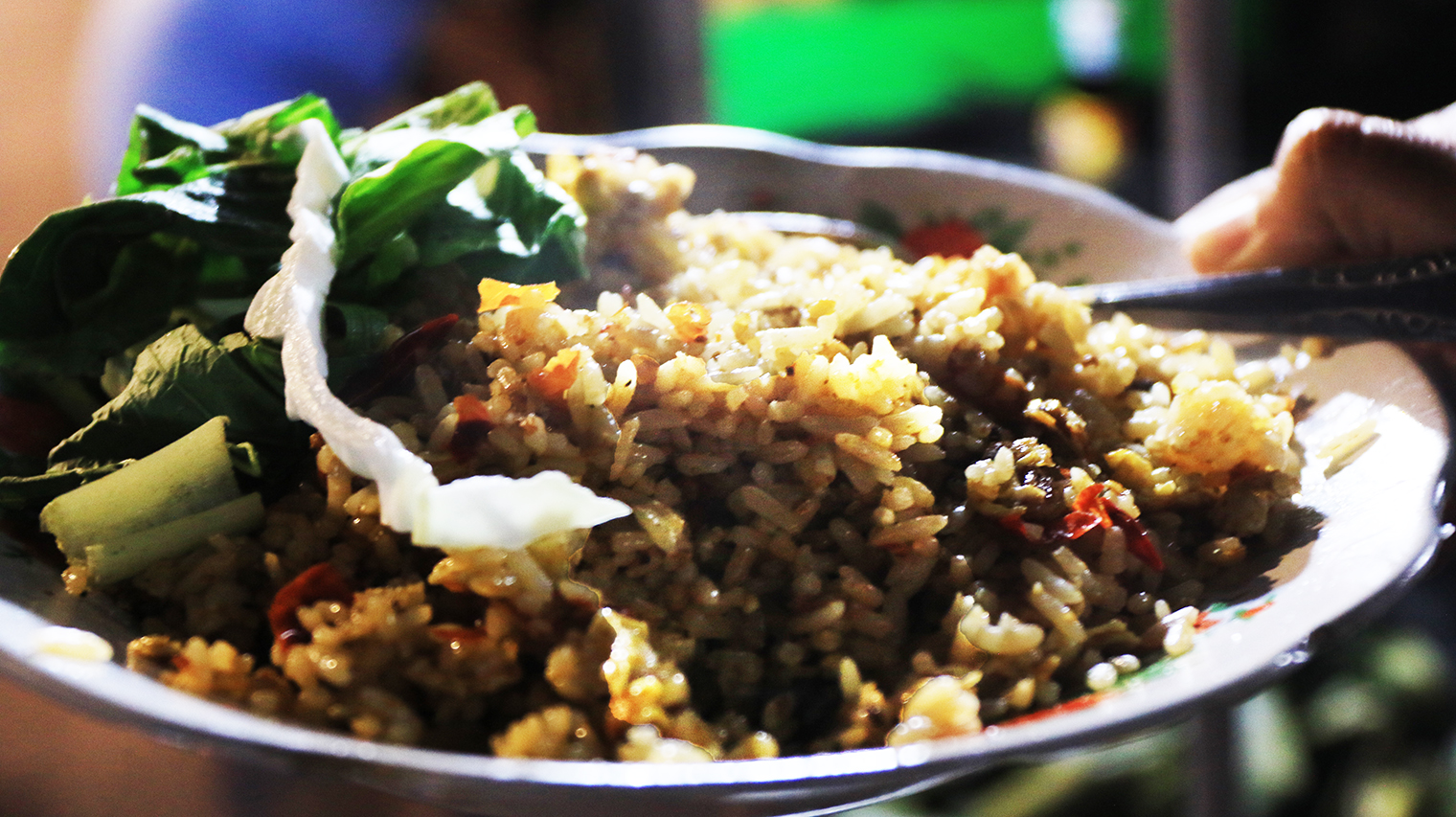 Menu Nasi  goreng ikan  asin  alila pecenongan Qraved