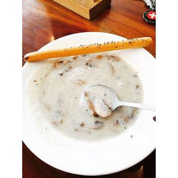 Mushroom soup คือ อร่อยทุกอย่าง หรือว่าหิว555#imperialcakery #kwanritfamily