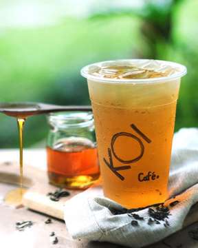 Weekend is calling. Here's wishing your weekend is as sweet as Honey Green Tea 😊