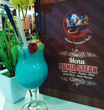 I choose Blue Heart... Thank you budhe kreshna
#steak 
#birthday