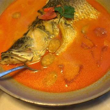gulai fish head tasik... 🐟🐟🐟 #delicious #foodporn #happytummy #indonesianfood