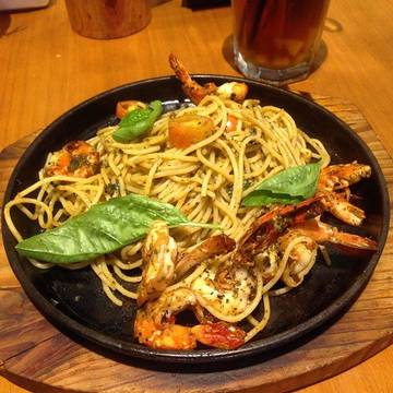 King prawn spaghetti #foodporn #instafood #like4like