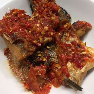 New Menu.. .
Ikan Garam Saos ..🌶🌶 .
#manadofood #roablora