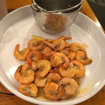 shrimps for dinner 🦐😋 #bubbagump