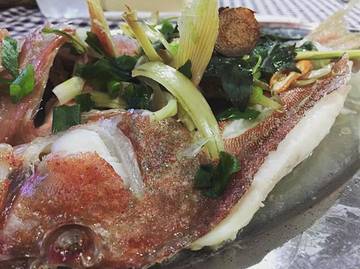 steam fish ala ULU#uluthaifoodsanur #restaurantsanur#ulu#steam fish a
