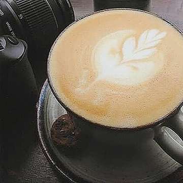 Great morning with great latte
#latte
#coffee
#photography 
#indonesiancoffee 
#indonesiancoffeebeans 
#nyuhkuning 
#ubud
#breakfast