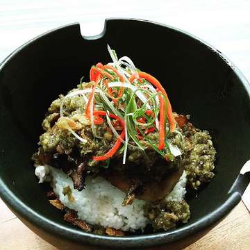 OX Toungue cabe ijo... Mantab.. #lunch #lunchtime #menu #mantab