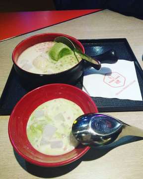 My fav dessert...#soupduren+icecreammatcha #hongtang #tsmbandung