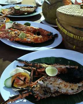 Thanks you🦐🦐🦐🍽🌅🙏 #lobsters #jimbaranseafood #australia #🙏#privatedriverbali #privatedriverinbali #freelancedriverbali #visitbali #visitindonesia #indonesiaindah #suksma🙏