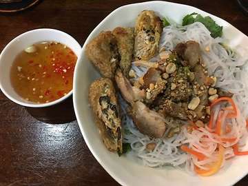 #vietnamese food #pho #tapioca #steamed #springrolls #saladricenoodles