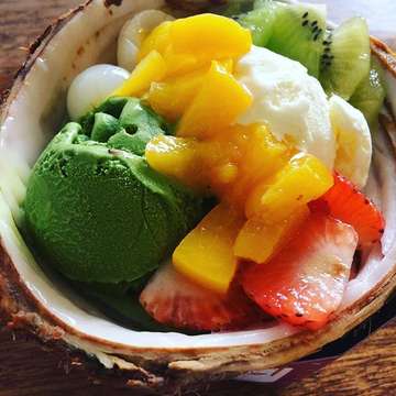 #icecream#fruit#lemon#kiwifruit#strowberry#🍓 #🍋#longan #🍨#ice#cream#öbst#😋#👍🏼#