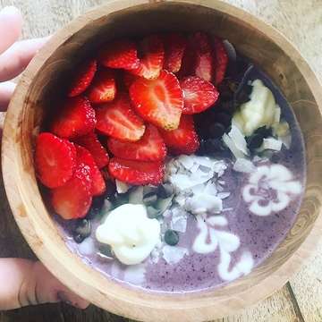 Today's Smoothie Bowl 🍓