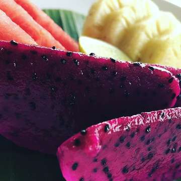 Dragonfruit breakfast #breakfastofchampions #colour #wow