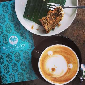 So cute. Coffeebreak at #bungalowlivingbali #berawa
