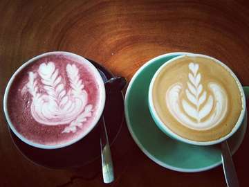 Red velvet & latte