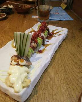 Lovely cici @cindyrusadi757 
#sushitime #japanesefood