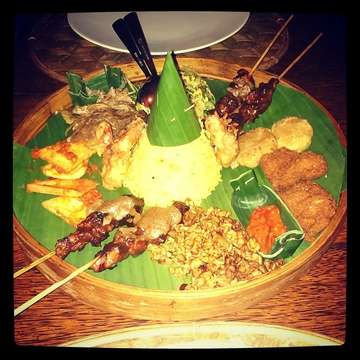 Balinese Dinner #amazing#foodie#fitness#healtychoice#Bali#cafèlotus#ubud