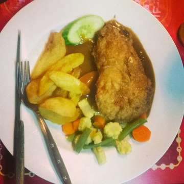 Chicken Cordon Bleu #food #delicious #instafood #kuliner #bandung