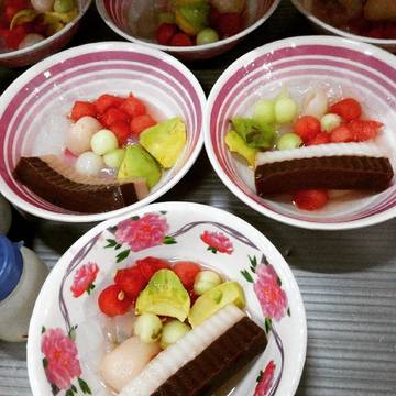 #espudding #esbuah #kohherry #dinner #gwalkcitraland #puddingcoklat #fruit #icecrushed #yummy #segar #drinks #instalike #instagram #igers #lychee